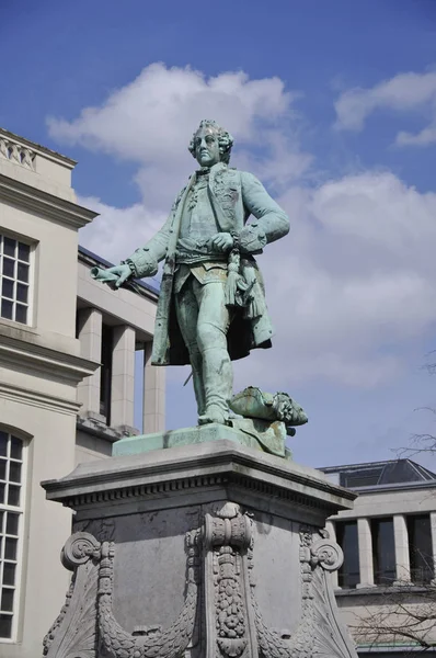 Статуя Карела Ван Лотарингена Площади Музея — стоковое фото