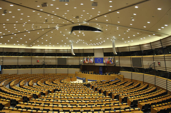 European Parliament in Brussels