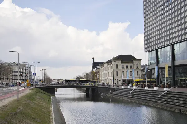 Canal Puente Utrecht — Foto de Stock