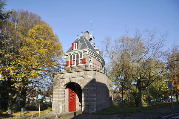 Portão Cidade Hoorn Oosterpoort — Fotografia de Stock