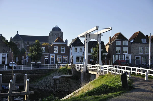 Brug Haven Van Veere — Stockfoto