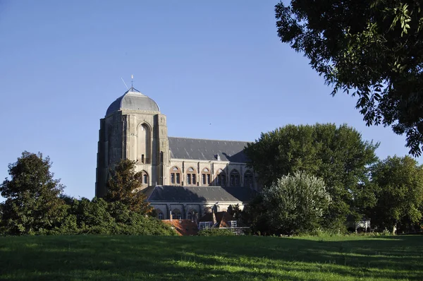 Kerk Veere Zeeland — Stockfoto