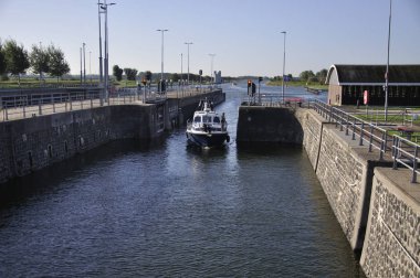 Tekne Veere kilit giren