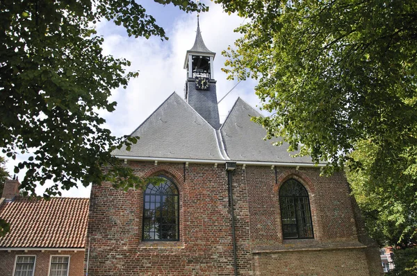 Iglesia Los Peregrinos Vrouwenpolder — Foto de Stock