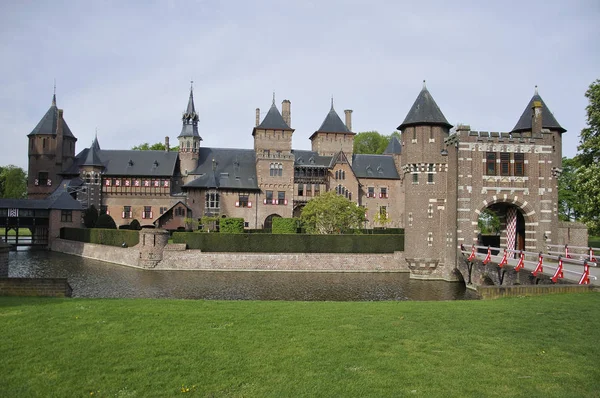 Castello Outhouse Haar Haarzuilens — Foto Stock