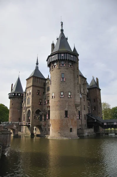 Castello Haar Haarzuilens Utrecht — Foto Stock