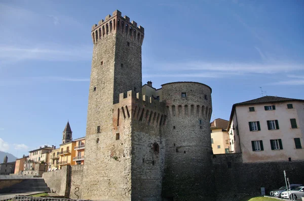 Castello Torre Della Rocca Della Città Umbertide — Foto Stock