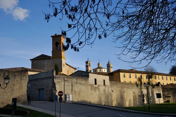 Historický Výhled Město Umbrian Město Citta Castello — Stock fotografie