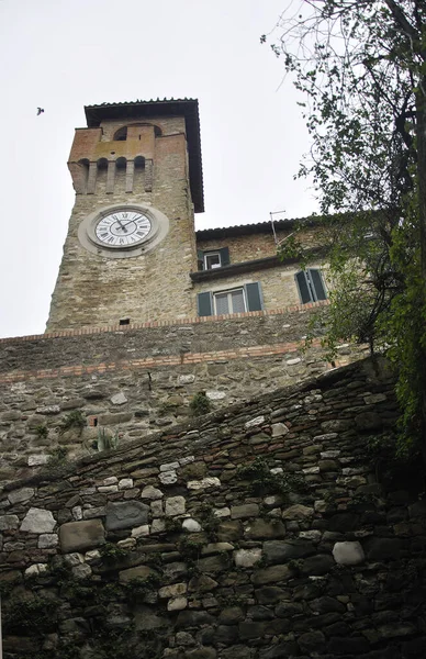 Vista Del Pueblo Medieval Passignano Sul Trasimeno —  Fotos de Stock