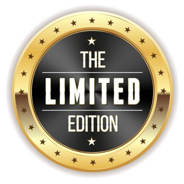 Gold Border ile Siyah Sınırlı Sürüm Düğmesi