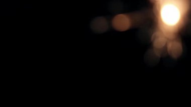 Yanan Bengal ışıklar maytap