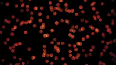 Titreşen bokehs ışıkların video