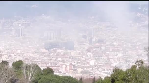 Vidéo Pollution Barcelona — Video