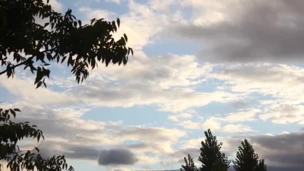 Zamračená Obloha Časová Prodleva — Stock video