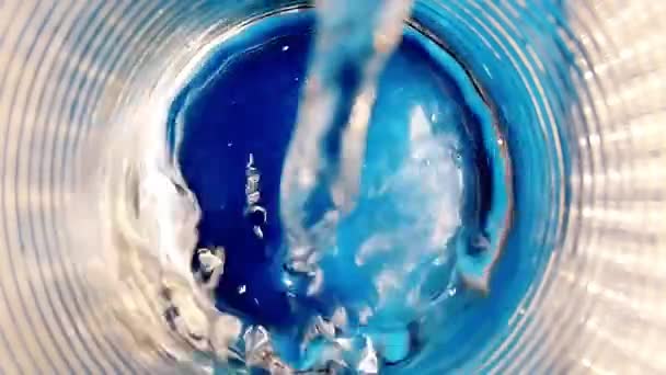 Pouring Glass Water — Stock Video