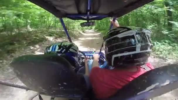 Dune Buggy Condução Aventura — Vídeo de Stock