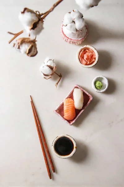 Суши-сет-нигири — стоковое фото