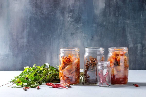 Aperitivo coreano kimchi — Fotografia de Stock