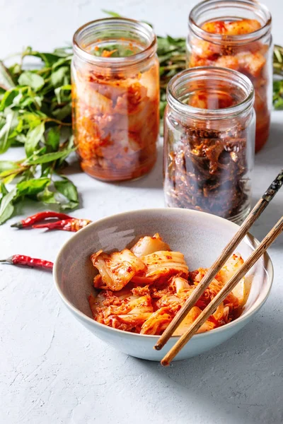 Kimchi koreański zakąska — Zdjęcie stockowe