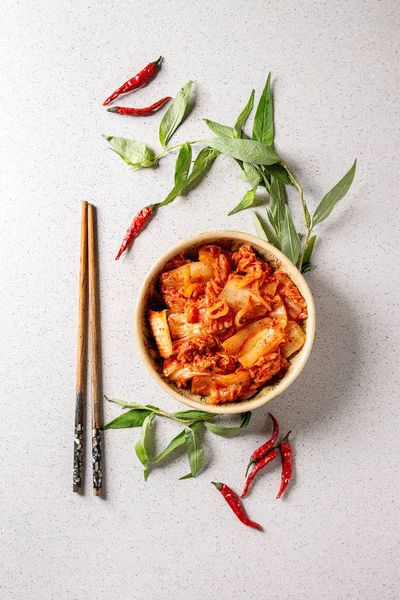 Aperitivo coreano kimchi — Fotografia de Stock