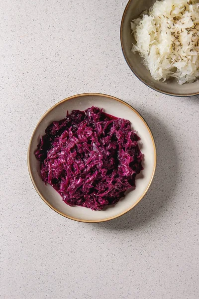 Plate of sauerkraut — Stock Image Plate of sauerkraut Royalty Free Stock Images