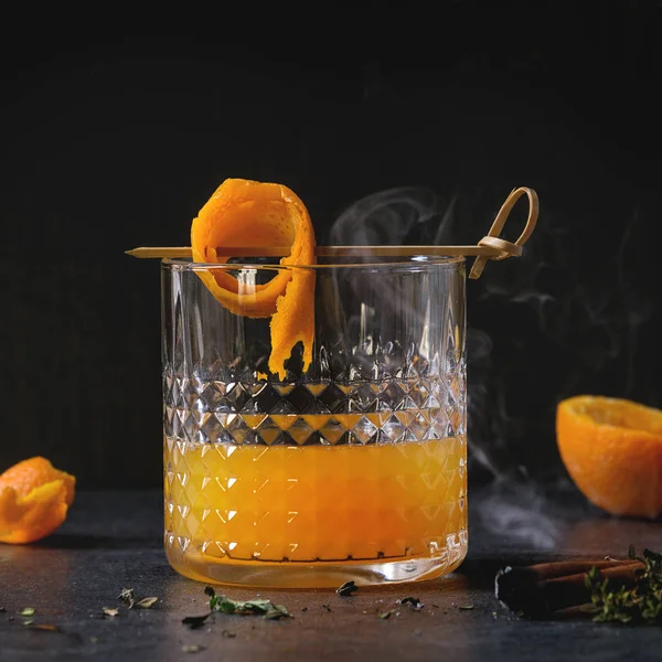 Whiskey Orange Cocktail — Stockfoto