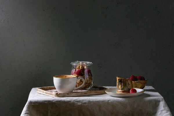 Dessert im Glas — Stockfoto