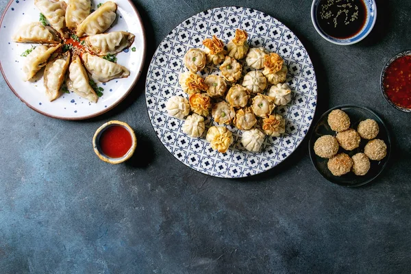 Dim sum partij set — Stockfoto