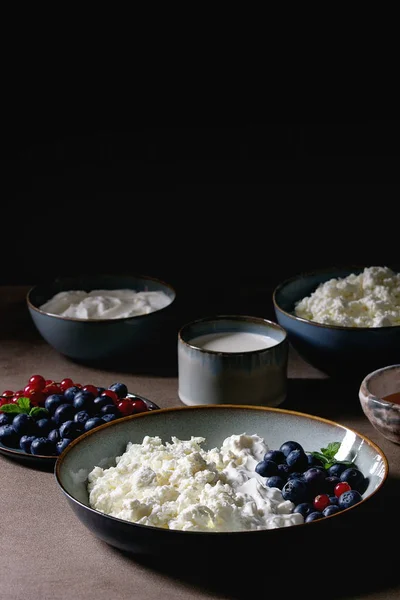 Dairy produce for breakfast — Stock Photo, Image