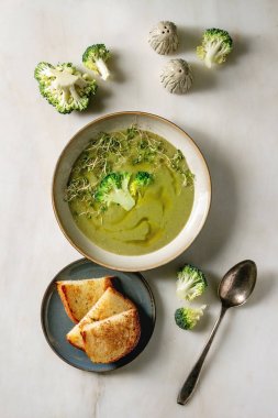 yeşil sebze çorbası