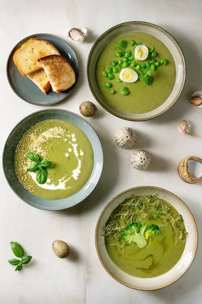 yeşil sebze çorbası