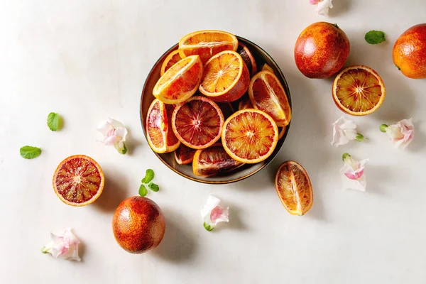 Чёртовы сицилийские апельсины — стоковое фото