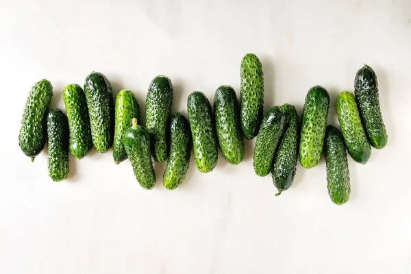 Fresh garden cucumbers — Stock Photo, Image