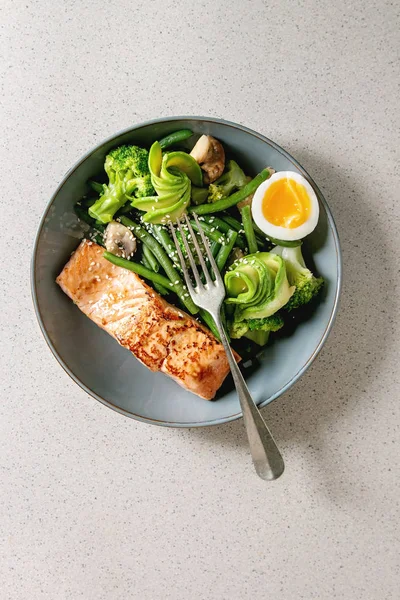 Cena dietética cetogénica — Foto de Stock