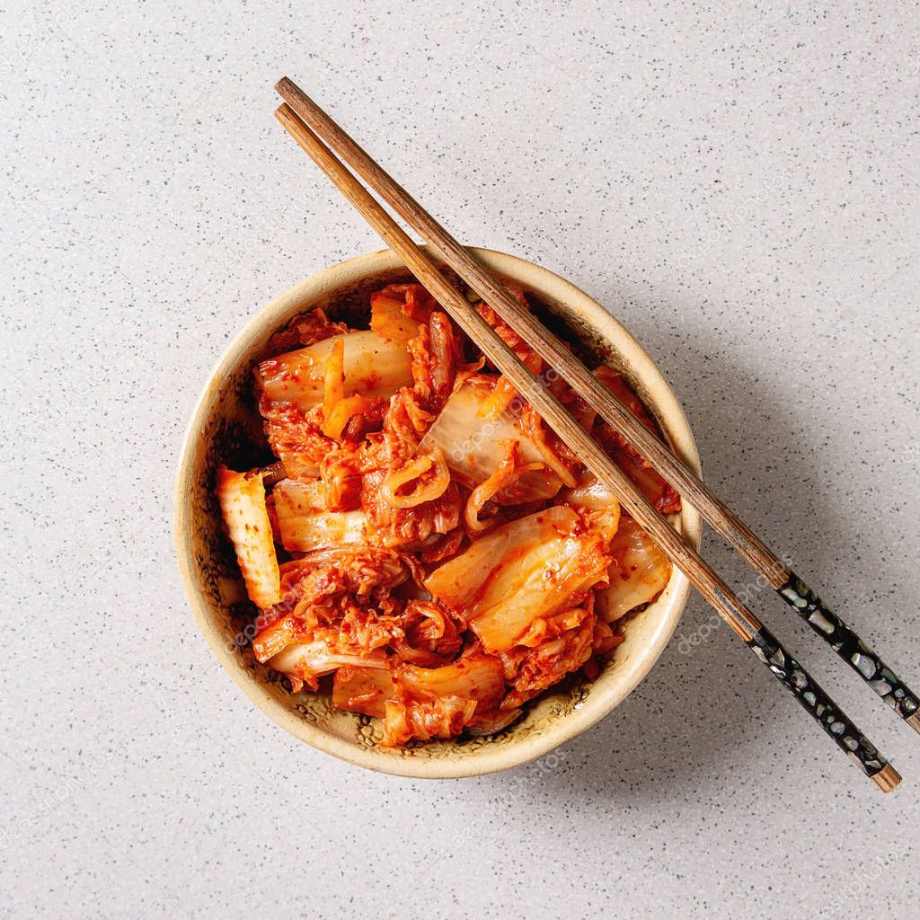 Korean appetizer kimchi