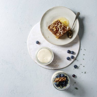 Panna cotta çilek ile