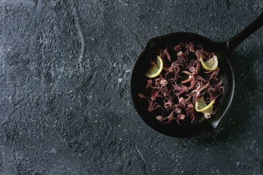 Izgara Kalamarlar kalamar tentacles