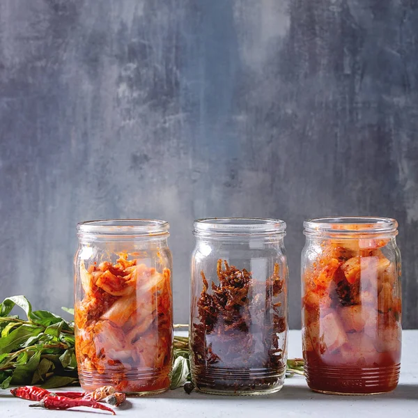 Předkrm korejské kimchi — Stock fotografie