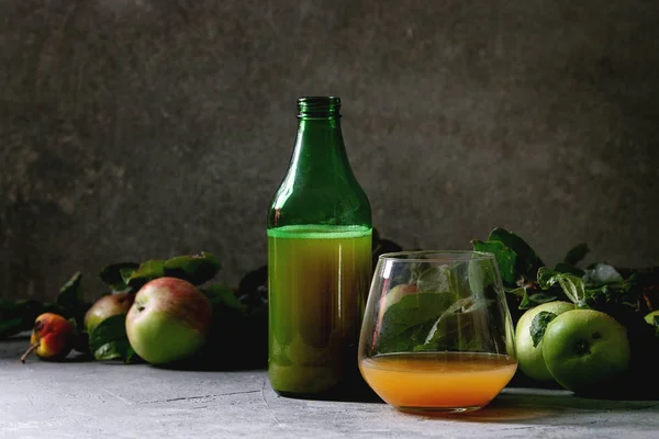 Bebida de manzana sidra — Foto de Stock