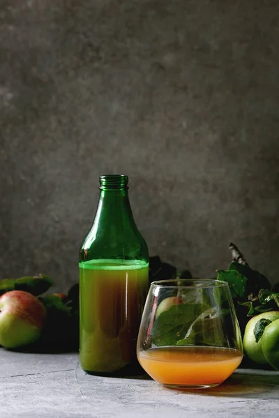 Äppelcider dryck — Stockfoto