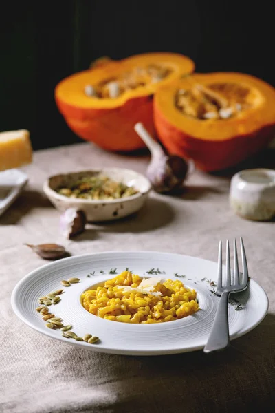 Traditional pumpkin risotto — Stock Photo, Image