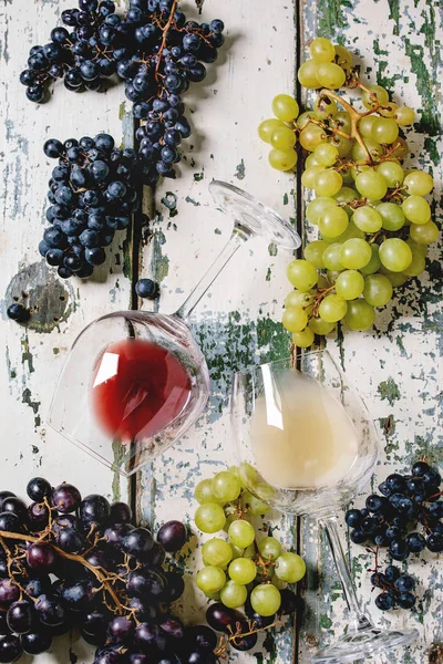 Nowe czerwone i białe wino Federweisser — Zdjęcie stockowe