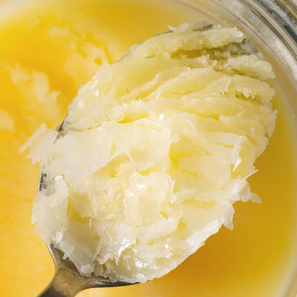 Geschmolzene Ghee-Butter — Stockfoto