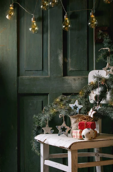 クリスマス陶器の星 — ストック写真