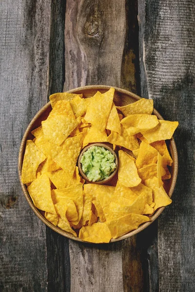 Tortilla nachos chips — Stock fotografie