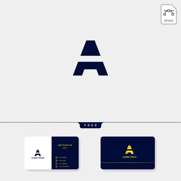 Premium Abstract Initial Logo Template Vektor Illustration Und Logo Inspiration — Stockvektor