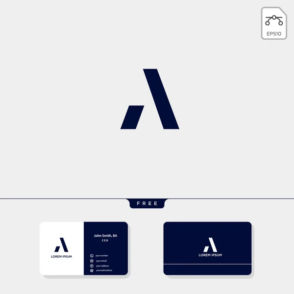 Premium Abstract Initial Logo Template Vektor Illustration Und Logo Inspiration — Stockvektor