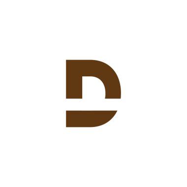 mektup B yaratıcı logo şablonu vektörel Illustrator, izole öğeleri - vektör