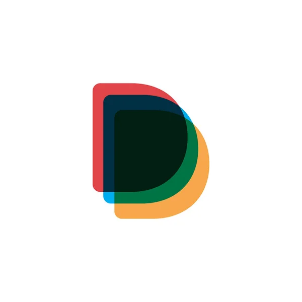 Γράμμα Δημιουργικό Λογότυπο Πρότυπο Διάνυσμα Εικονογράφος Απομονωμένων Στοιχείων Διανυσμάτων — Διανυσματικό Αρχείο