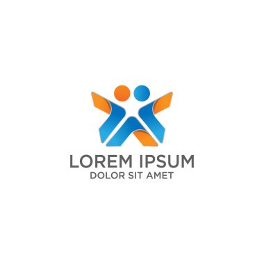 ilk en az Av logo simge tasarlamak yaratıcı vektör Illustrator formatında soyut tasarım şablonu ile